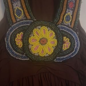 Prairie beaded dress